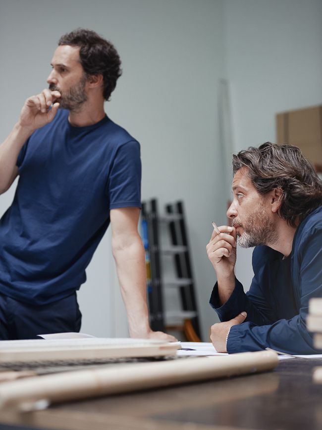 Business owners reviewing their options